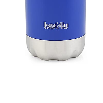 Best 4 U 17oz Insulated Stainless Steel Water Bottle -Blue