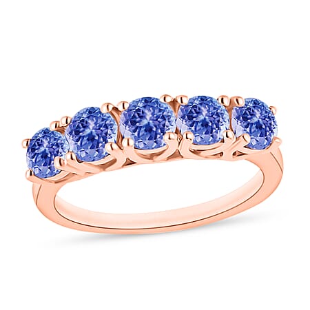 Tanzanite/1.25/Rose Gold Over Sterling Silver / 10 - Product card gallery slide 1 (10178790883641)