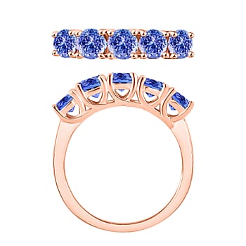 Tanzanite/1.25/Rose Gold Over Sterling Silver / 10 - Product card gallery slide 4 (10178790883641)