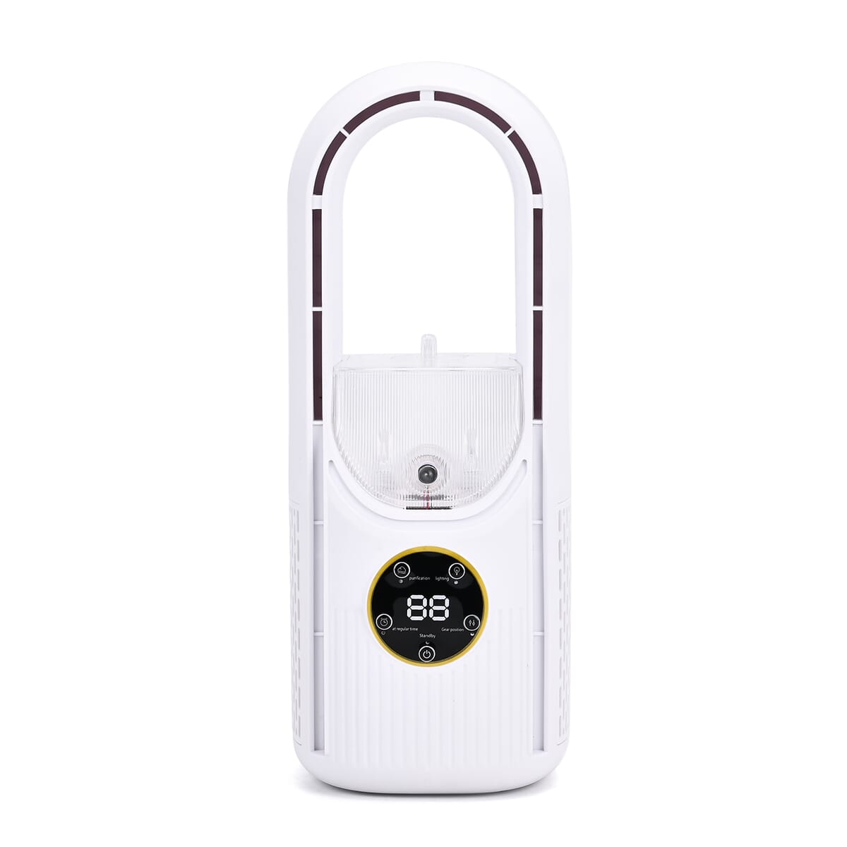 White Bladeless Fan with Humidification Purification 6hr Timing Fan image number 2