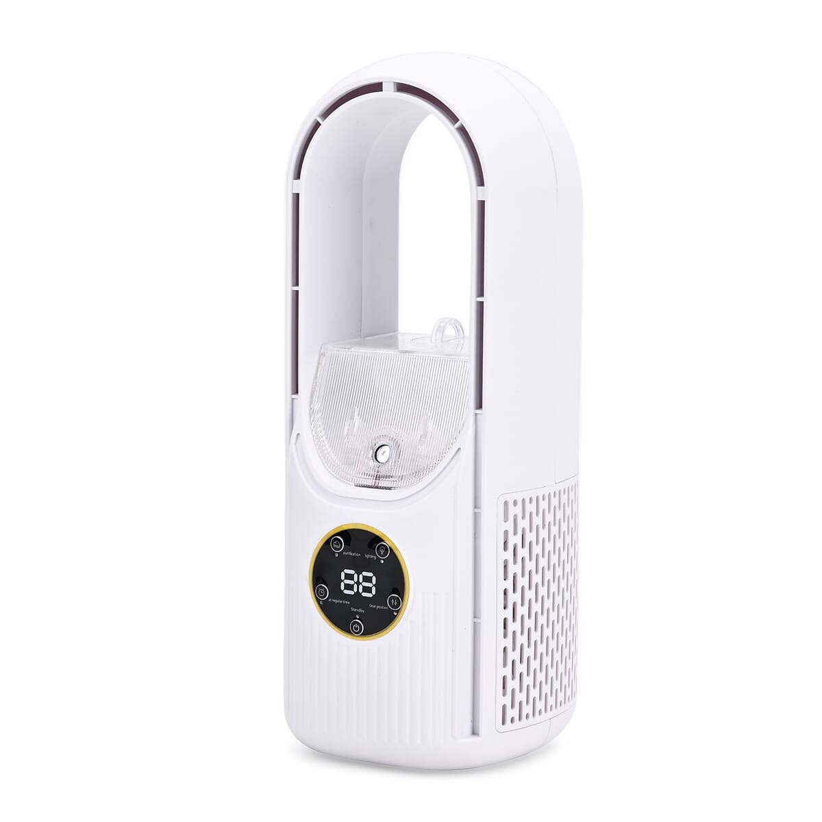 White Bladeless Fan with Humidification Purification 6hr Timing Fan image number 3