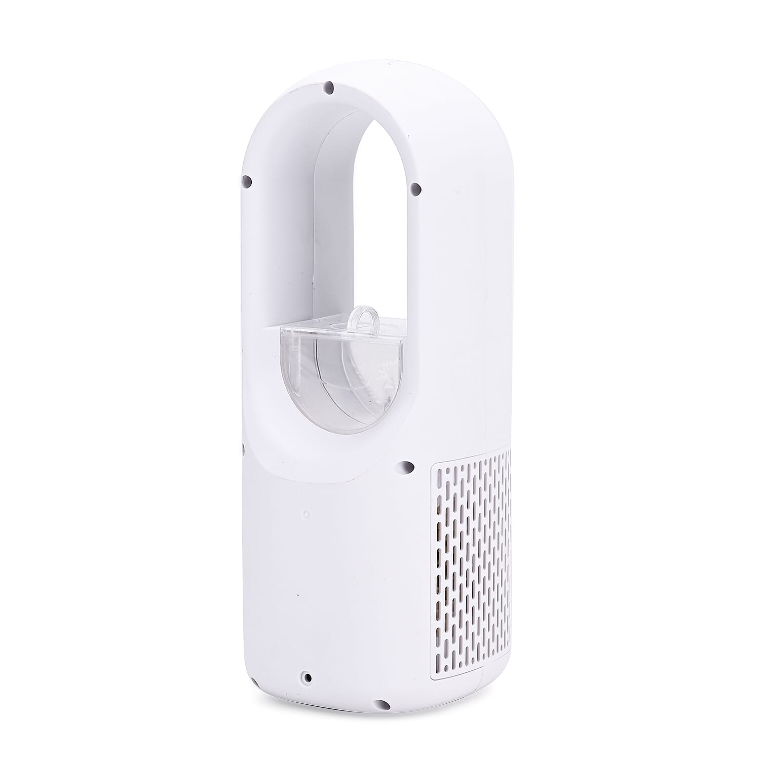 Livmore White Bladeless Fan with Humidification Purification 6hr Timing Fan