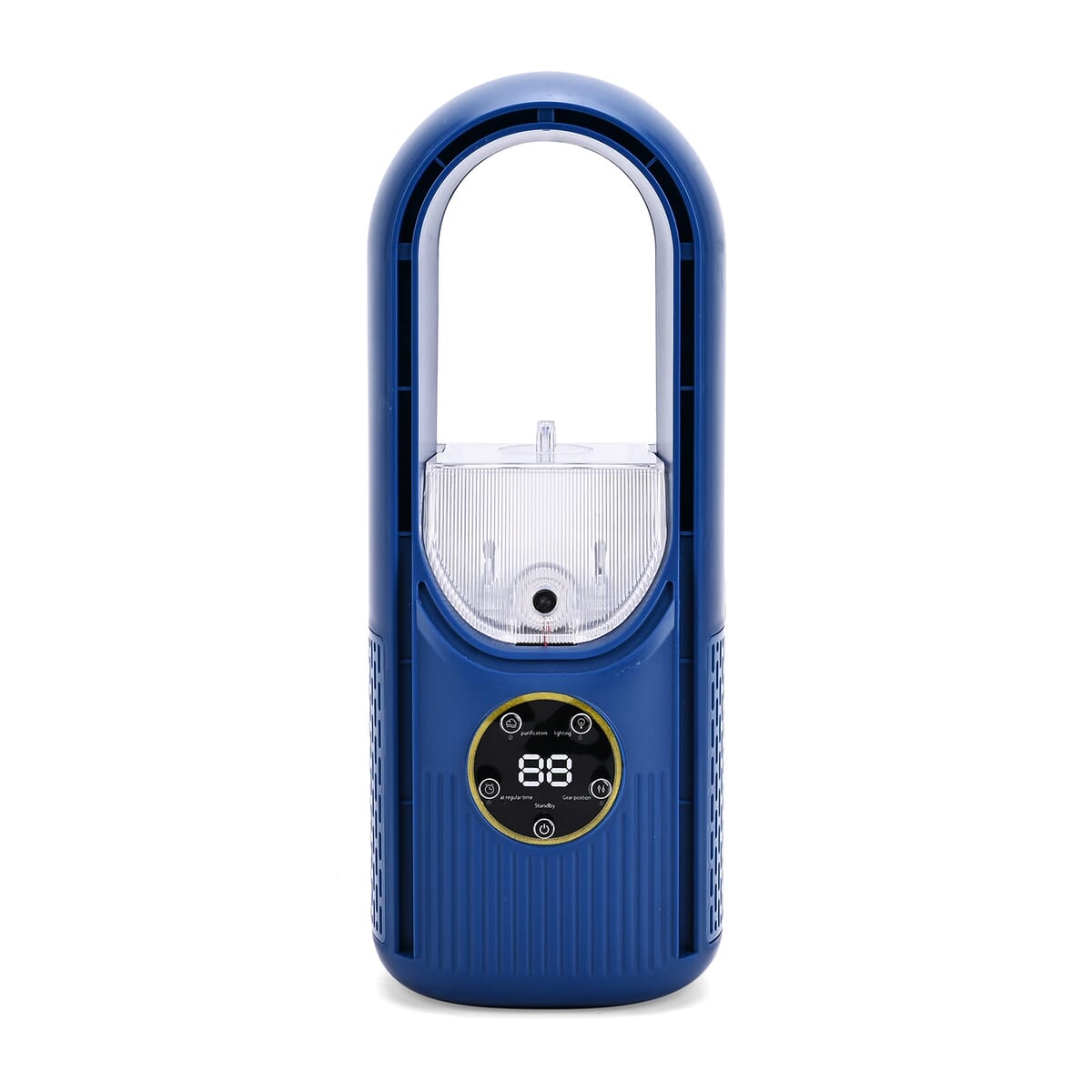 Blue Bladeless Fan with Humidification Purification 6hr Timing Fan image number 3