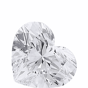 IGI Certified Luxuriant Lab Grown Diamond (Hrt) (E-F, VS) 1.00 ctw