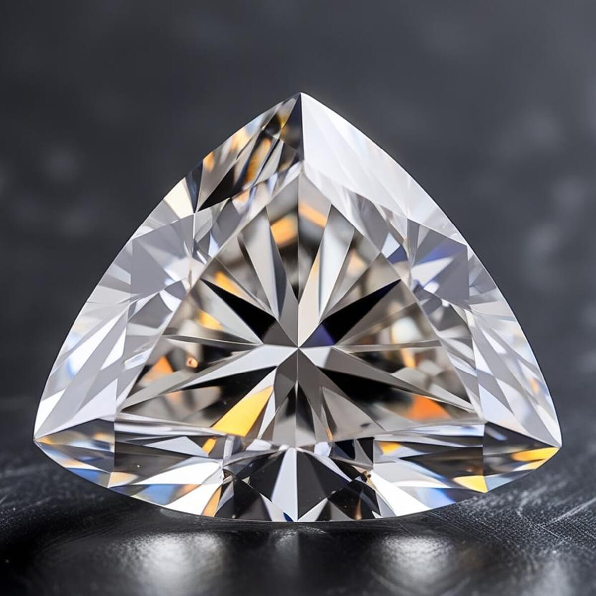 IGI Certified Luxuriant Lab Grown Diamond (Trl) (E-F, VS) 1.00 ctw image number 1