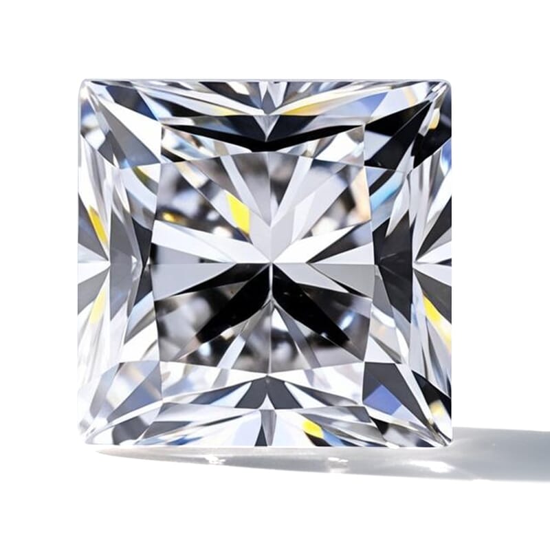 IGI Certified Luxuriant Lab Grown Diamond (Princess) (G, VS2) 2.00 ctw