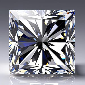 IGI Certified Luxuriant Lab Grown Diamond (Princess) (G, VS2) 2.00 ctw