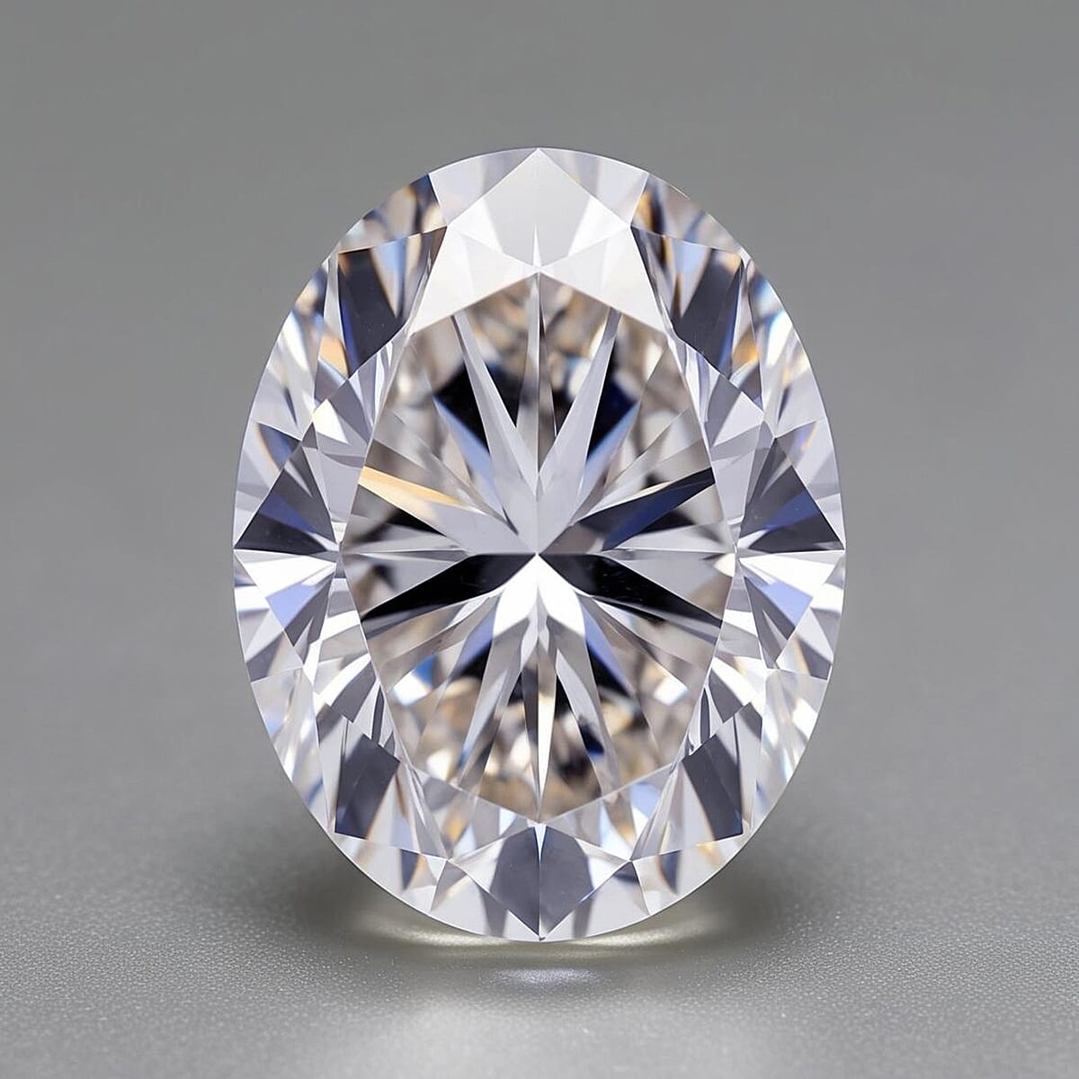 IGI Certified Luxuriant Lab Grown Diamond (Ovl) (E-F, VS) 3.00 ctw image number 1