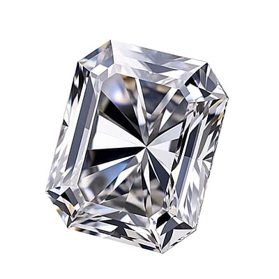IGI Certified Luxuriant Lab Grown Diamond (Radiant) (E-F, VS) 4.00 ctw