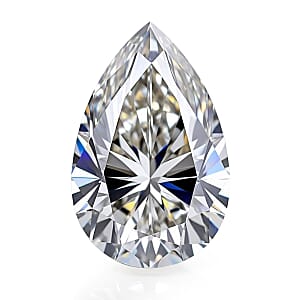 IGI Certified Luxuriant Lab Grown Diamond (Pear) (E-F, VS) 5.00 ctw