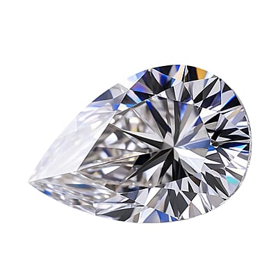 IGI Certified Luxuriant Lab Grown Diamond (Pear) (E-F, VS) 5.00 ctw