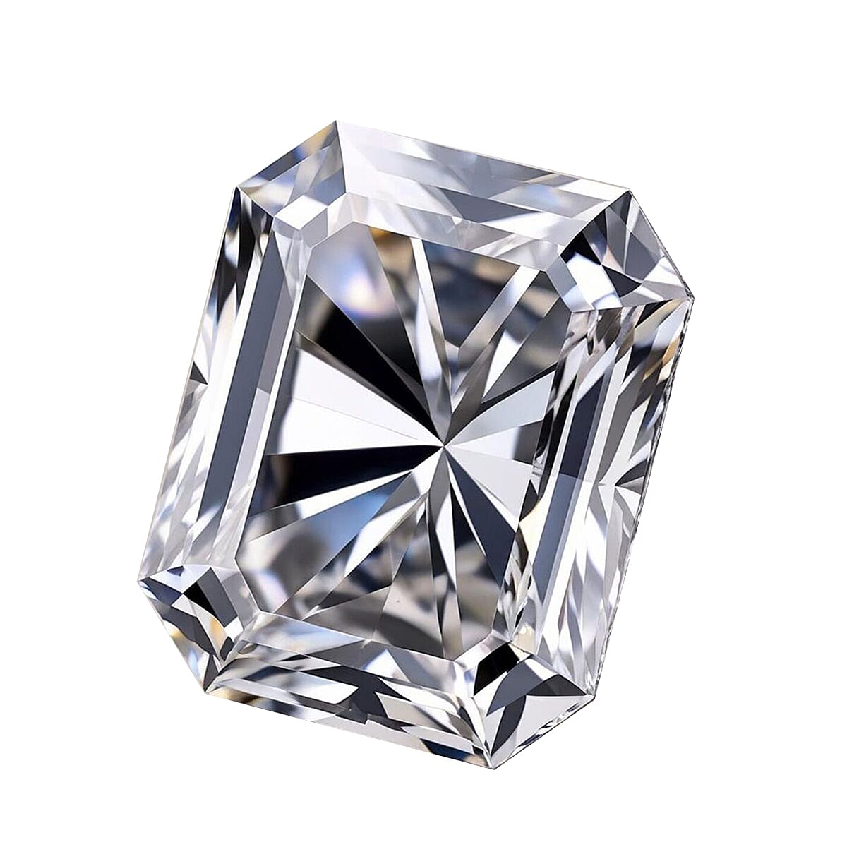 IGI Certified Luxuriant Lab Grown Diamond (Emerald) (E-F, VS) 7.00 ctw image number 2