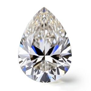 IGI Certified Luxuriant Lab Grown Diamond (Pear) (E-F, VS) 7.00 ctw