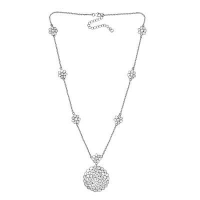 Rhodium Over Sterling Silver - Product card gallery slide 4 (10178030436665)