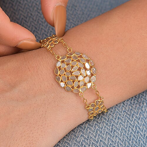 Yellow Gold Over Sterling Silver - Product card gallery slide 3 (10178030633273)