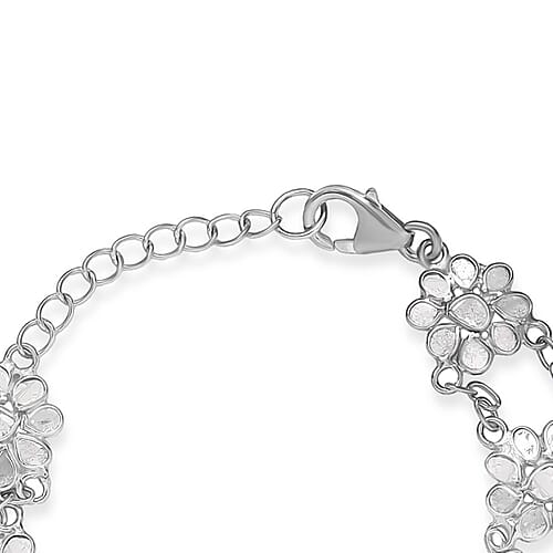 Rhodium Over Sterling Silver - Product card gallery slide 4 (9432816877823)