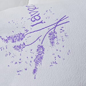 Supreme Living 2pc Memory Foam Lavender Infused Pillows -Standard