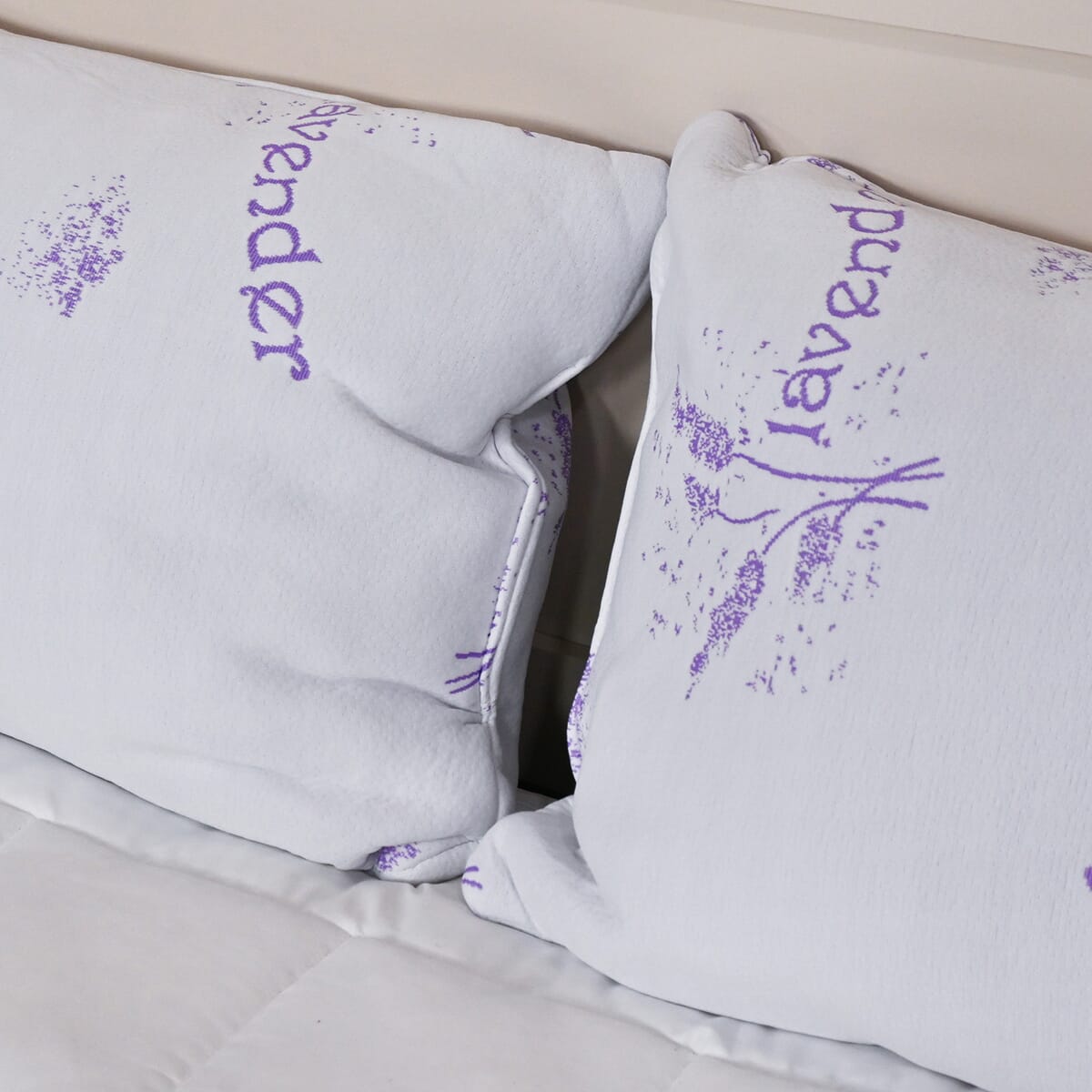Supreme Living 2pc Memory Foam Lavender Infused Pillows -Standard image number 4