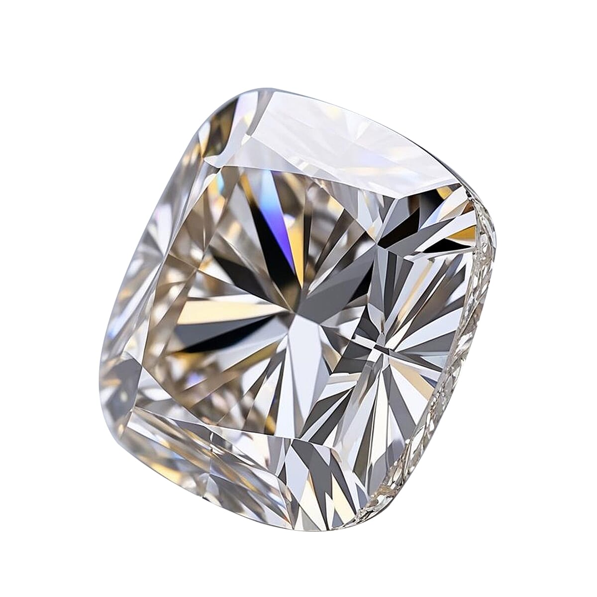 IGI Certified Luxuriant Lab Grown Diamond (Sqr Cush) (G, VS2) 3.00 ctw image number 2