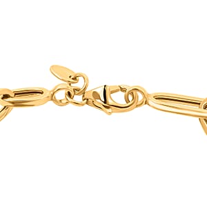 14K Yellow Gold 5mm Paperclip Bracelet (7.50 In) 3.60 Grams
