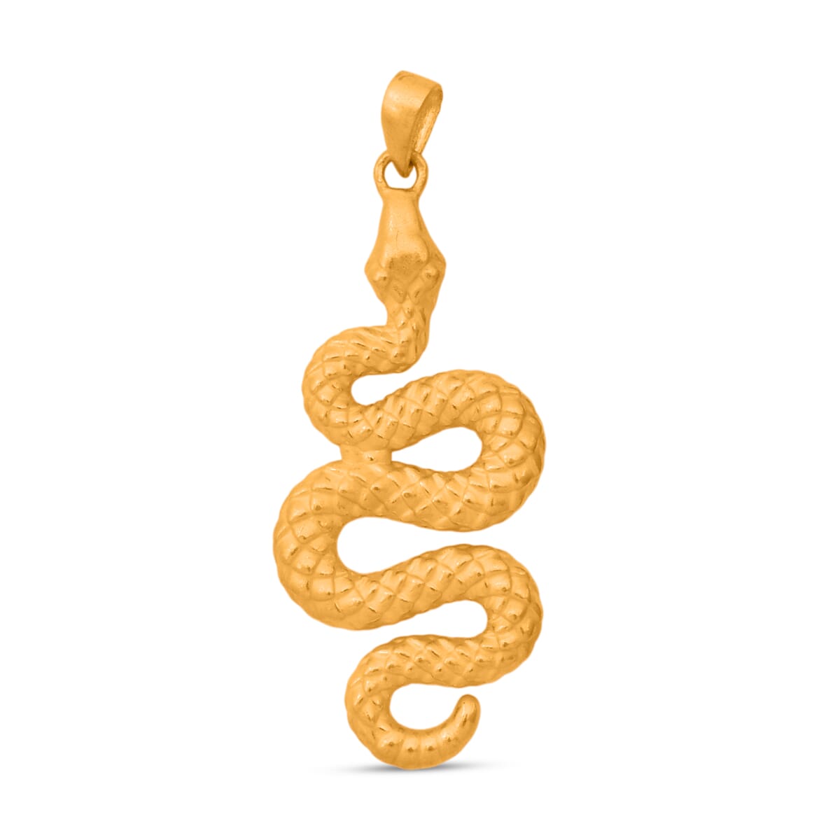 Snake Pendant in 24K Yellow Gold 1 Grams image number 0
