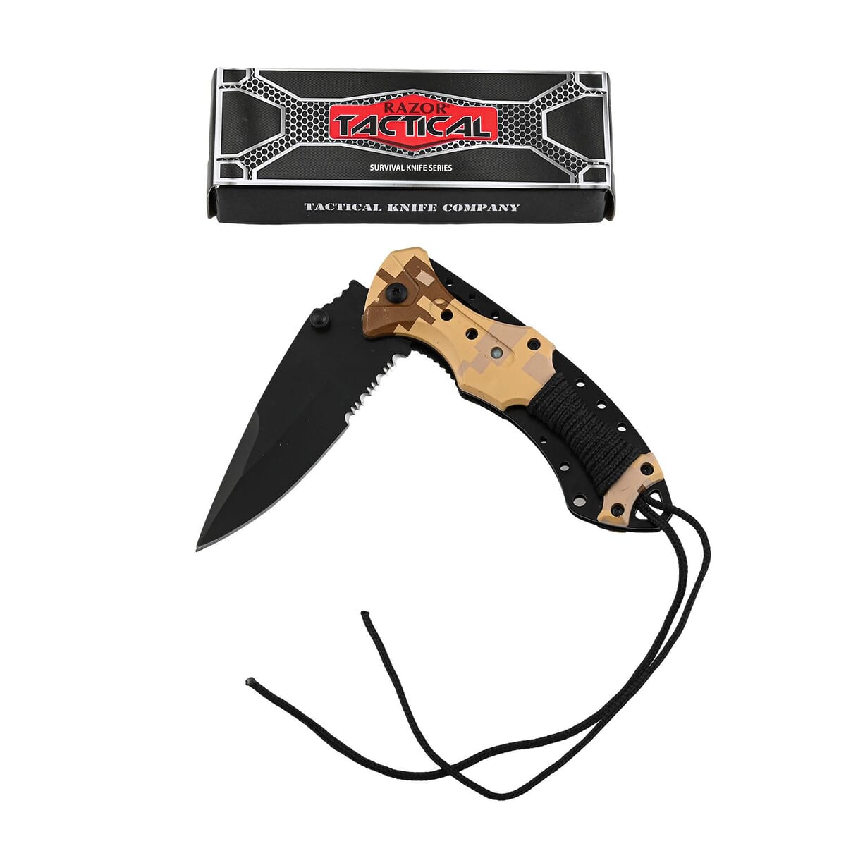 Razor Tactical 4.5Inch Folding Knife - Camo image number 0