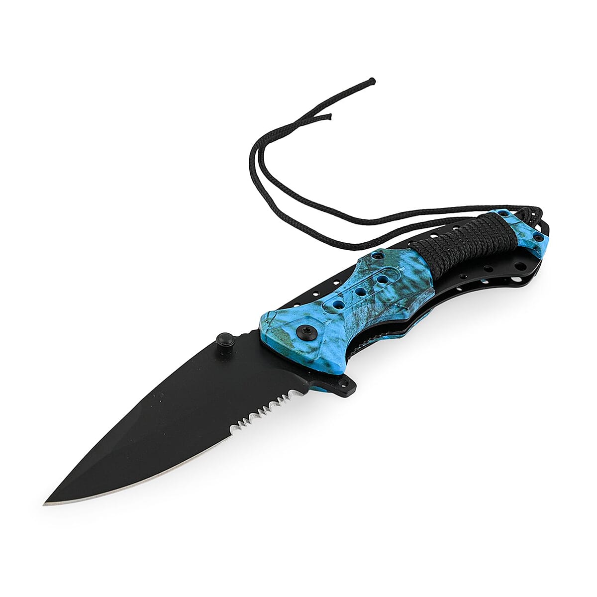 Razor Tactical 4.5Inch Folding Knife - Blue Camo image number 1