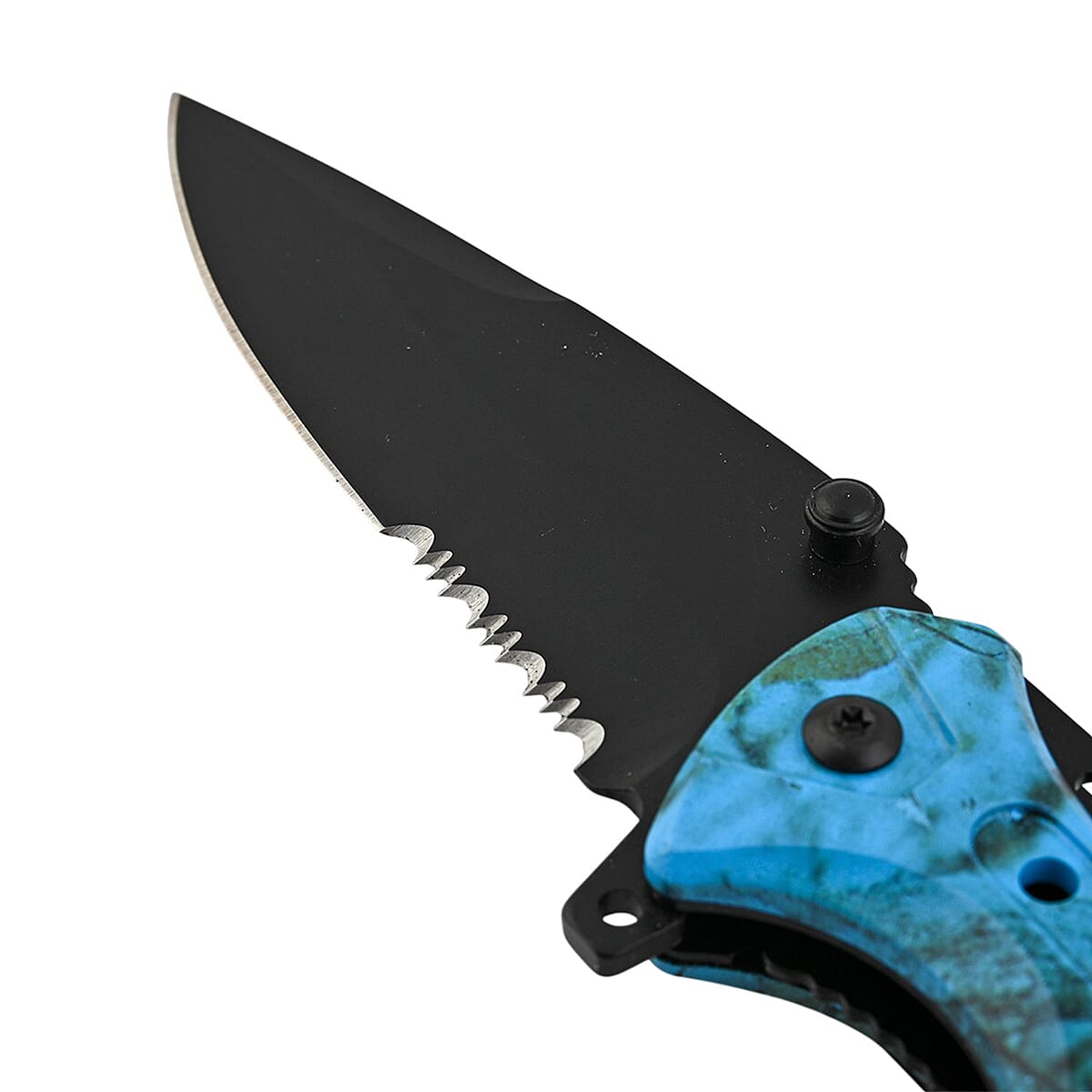 Razor Tactical 4.5Inch Folding Knife - Blue Camo image number 3