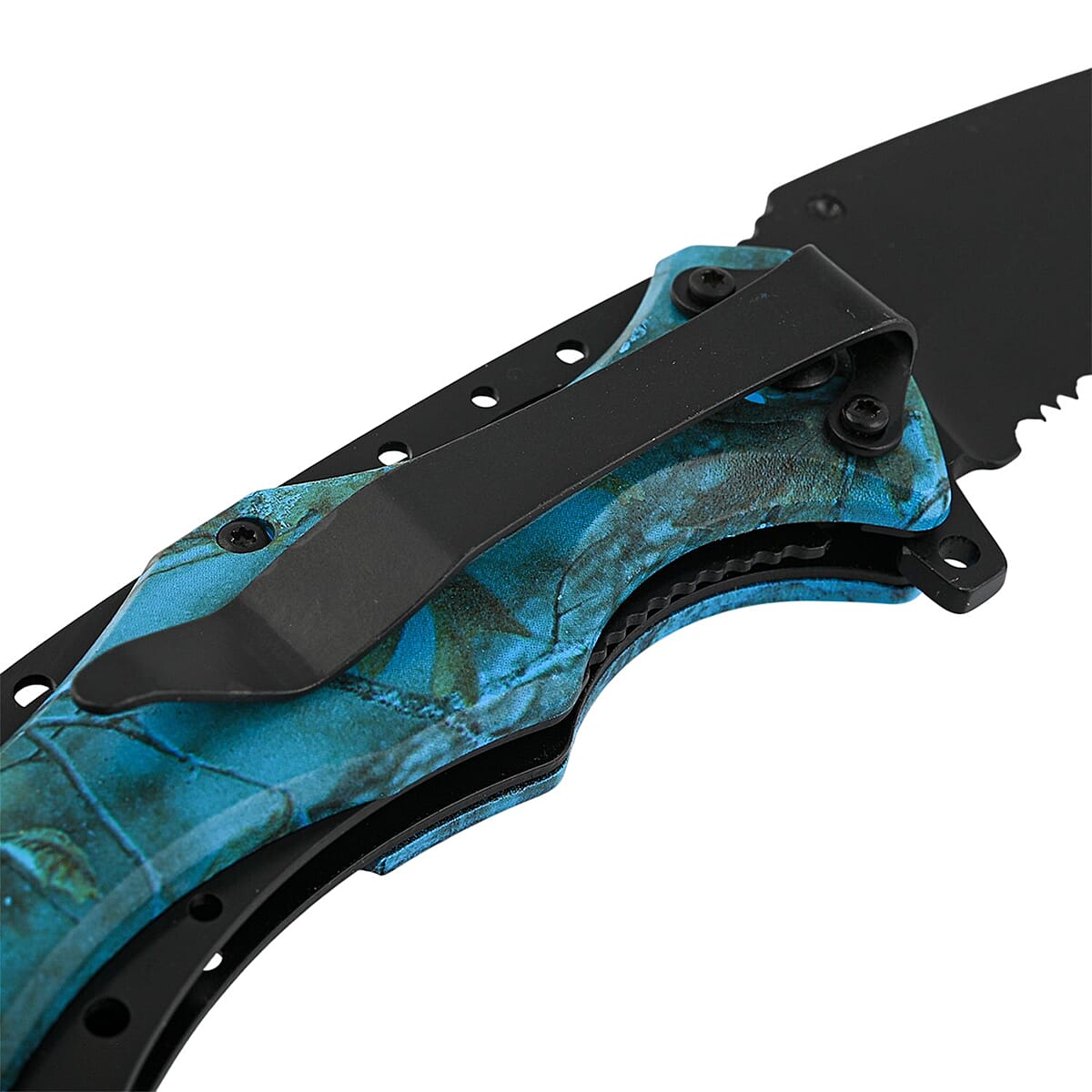 Razor Tactical 4.5Inch Folding Knife - Blue Camo image number 4