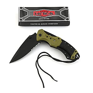 Razor Tactical 4.5Inch Folding Knife - Green