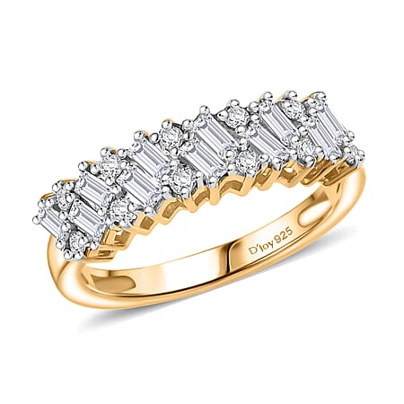 Yellow Gold Over Sterling Silver / 10 - Product card gallery slide 1 (10178031681849)