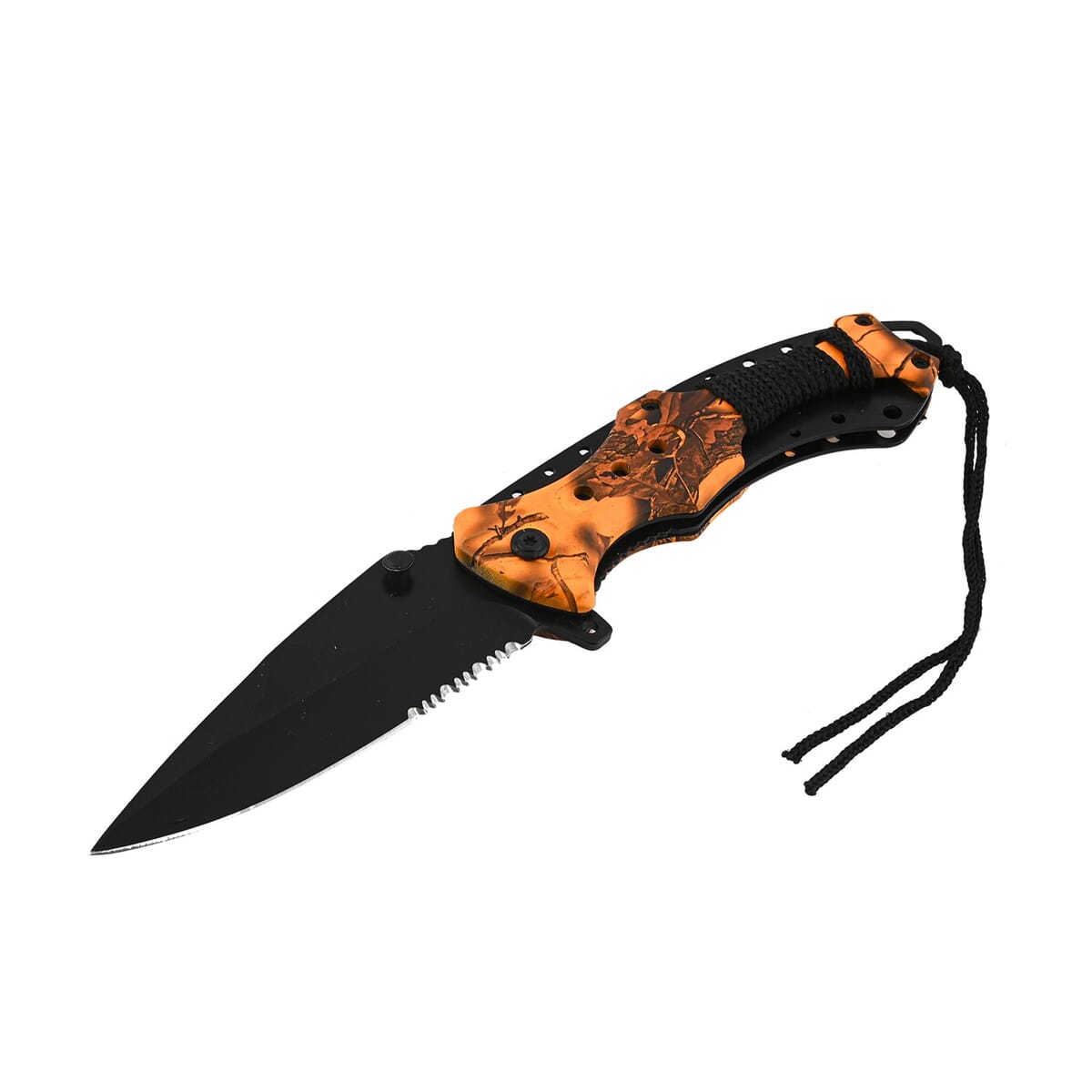 Razor Tactical 4.5Inch Folding Knife - Orange Camo image number 1