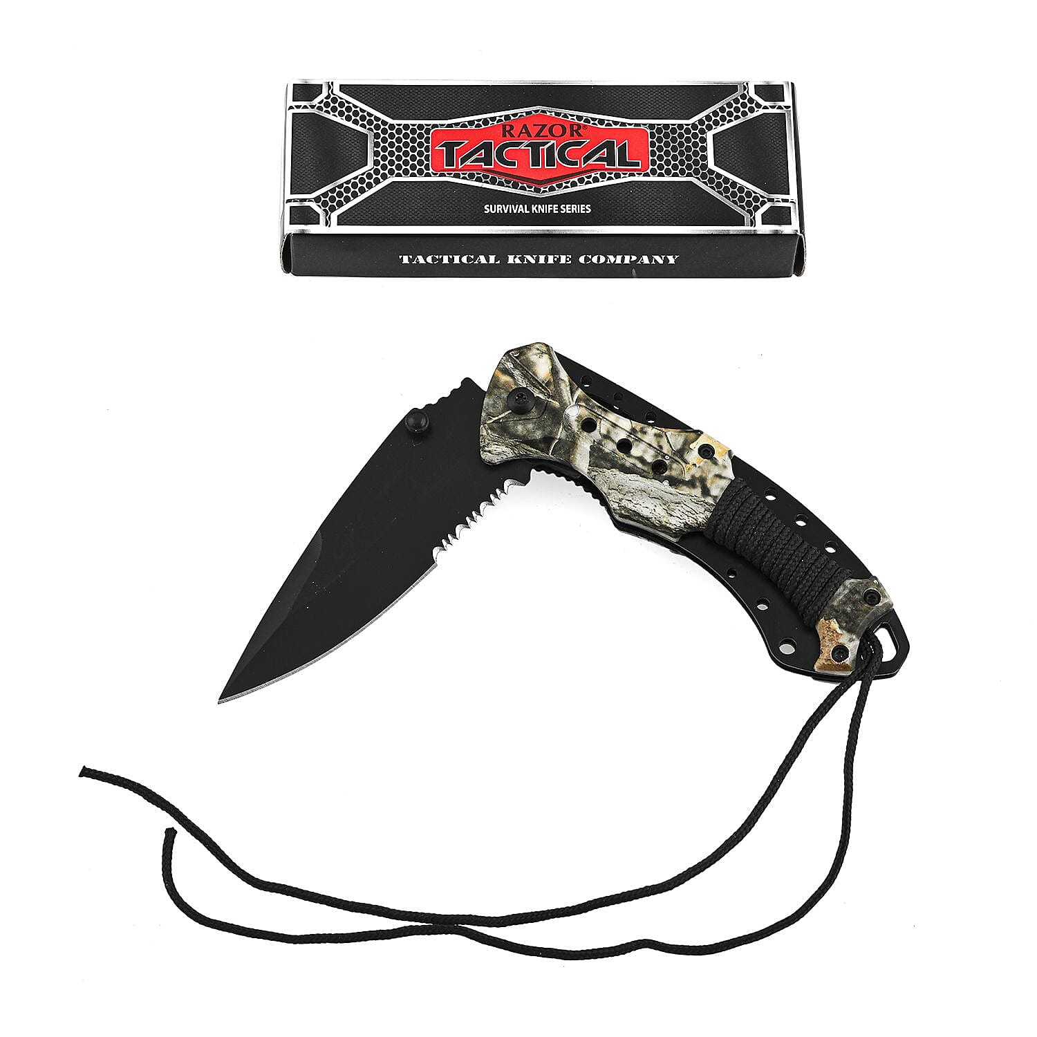 Razor Tactical 4.5Inch Folding Knife - Snow Camo