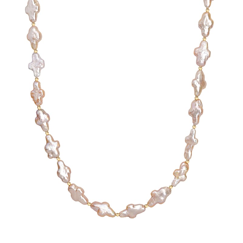 Fresh Water Pearl Necklace in  Sterling Silver 18 Inches