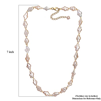 Fresh Water Pearl Necklace in  Sterling Silver 18 Inches