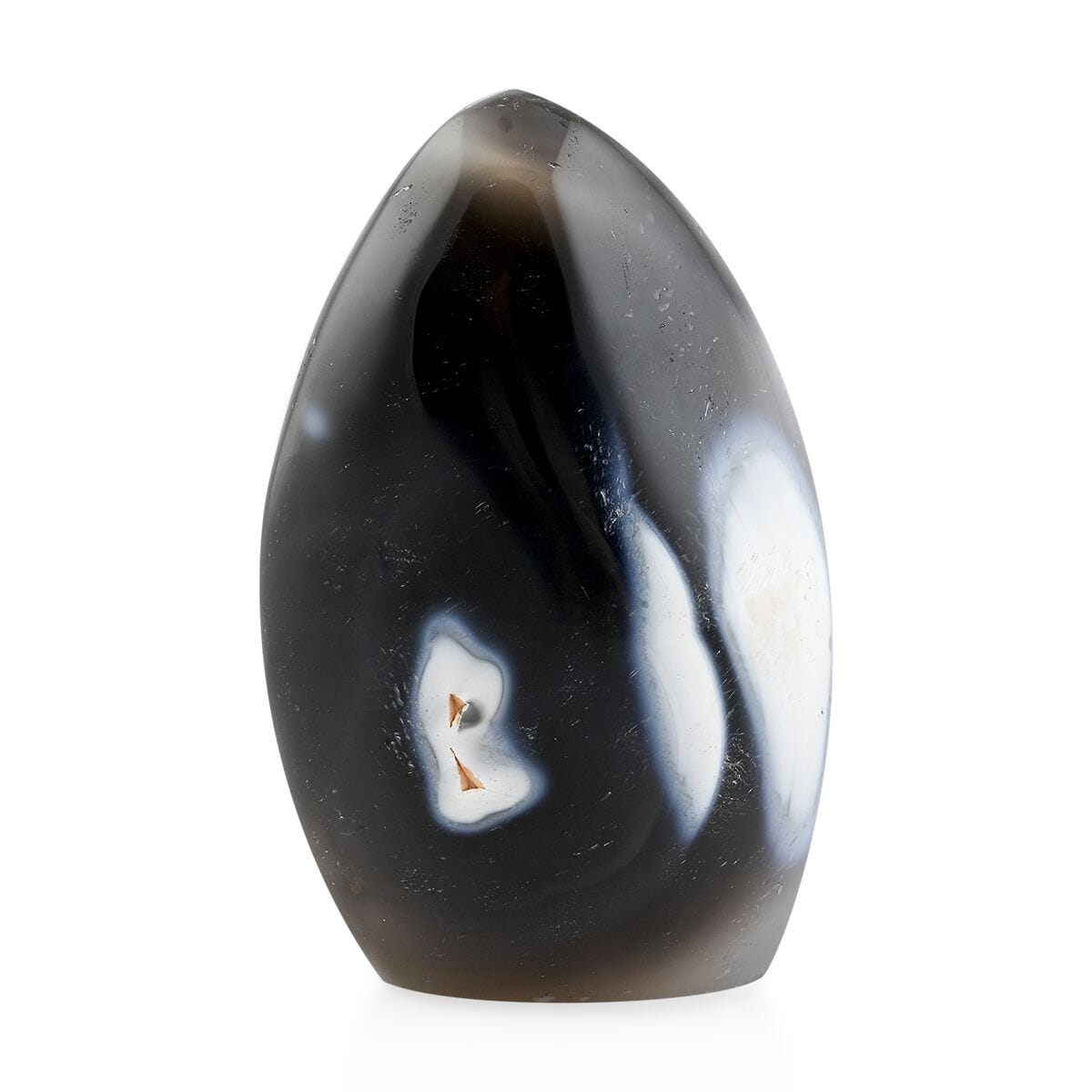 Agate Black Flower Free Form -M Approx 1587ctw image number 1