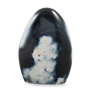 Agate Pink Flower Free Form -L Approx 1360ctw