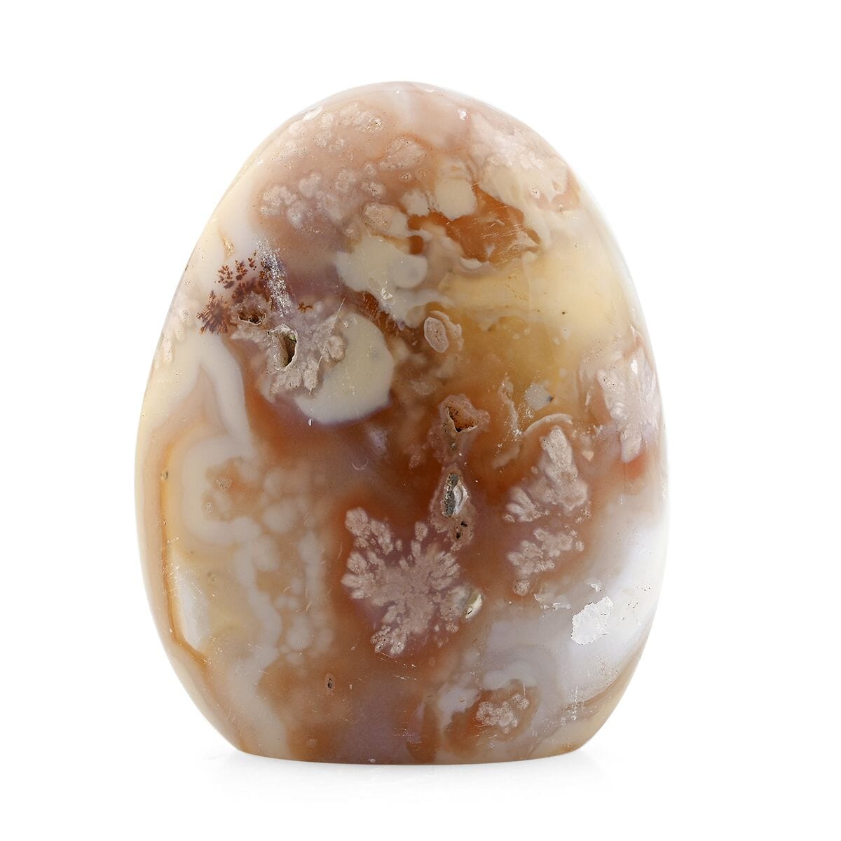 Agate Pink Flower Free Form -M Approx 993ctw image number 0