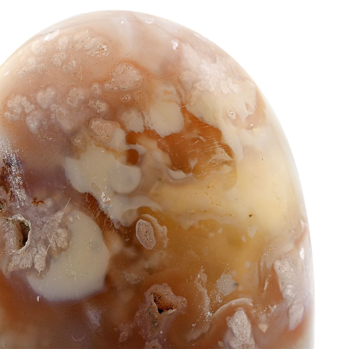Agate Pink Flower Free Form -M Approx 993ctw image number 3