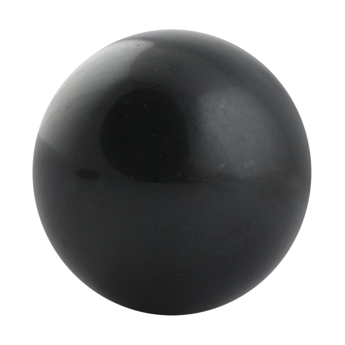 Lava Stone Sphere -L Approx 5443ctw with Free Wood Stand 4 image number 1