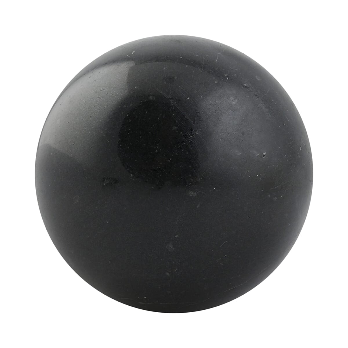 Lava Stone Sphere -M Approx 1814ctw with Free Wood Stand 10 image number 1
