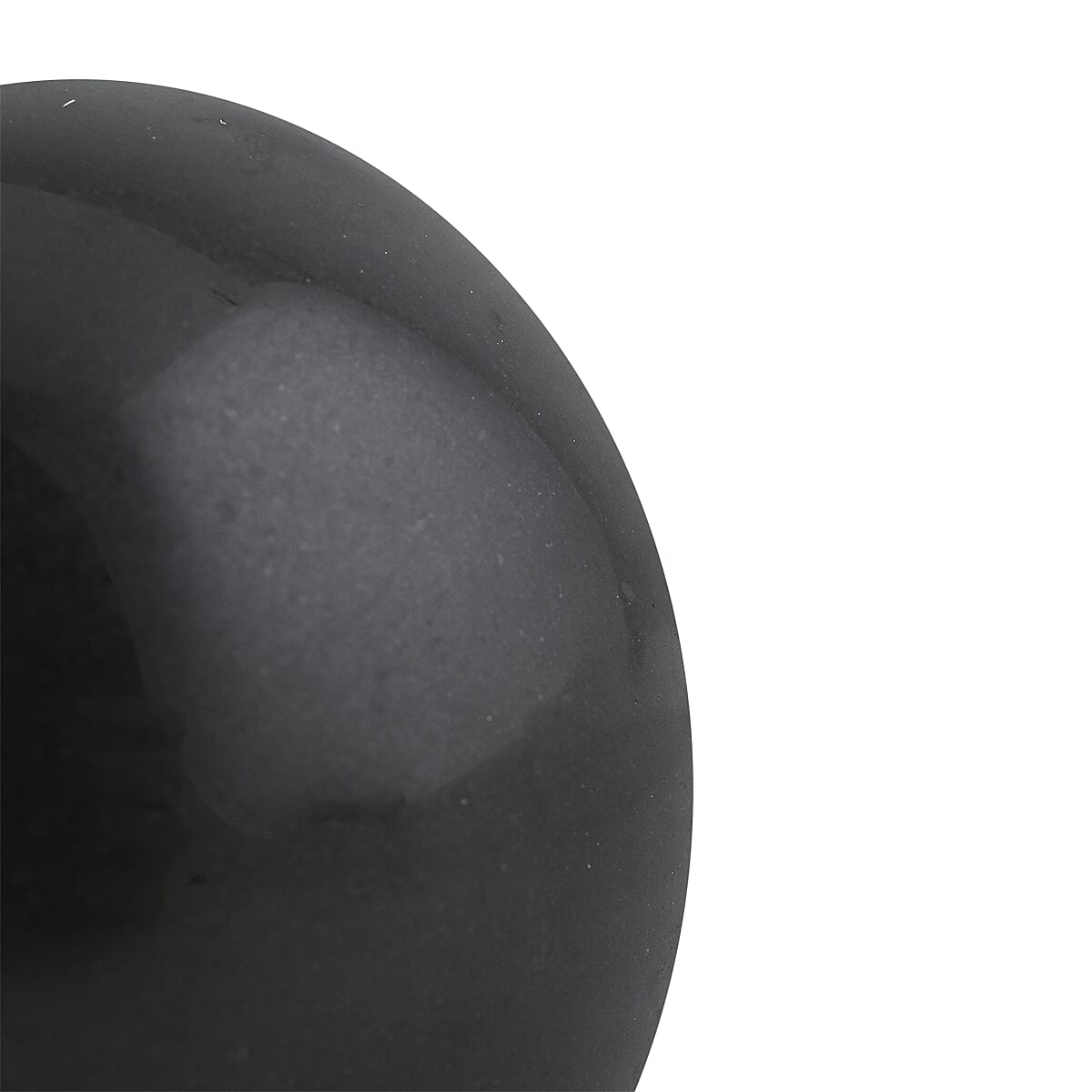 Lava Stone Sphere -S Approx 955ctw with Free Wood Stand 4 image number 2