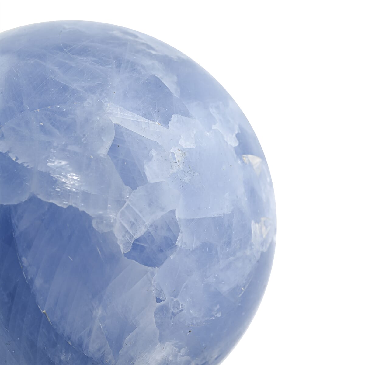 Calcite Blue Sphere -L Approx 2041.164ctw image number 2