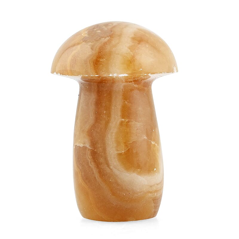 Calcite Brown Mushroom -S Approx 459ctw