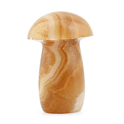 Calcite Brown Mushroom -S Approx 459ctw