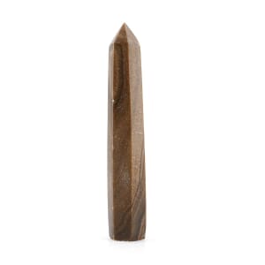 Calcite Brown Prism Tower -L Approx 587ctw