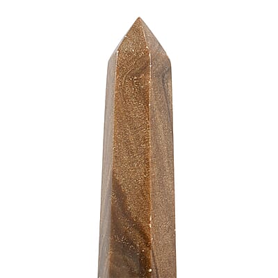 Calcite Brown Prism Tower -L Approx 587ctw