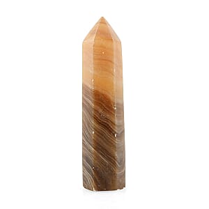 Calcite Brown Prism Tower -S Approx 400ctw