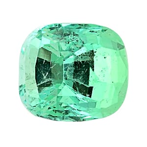 Certified and Appraised AAAA Boyaca Colombian Emerald (Cush Free Size) 6.59 ctw