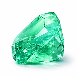 Certified and Appraised AAAA Boyaca Colombian Emerald (Cush Free Size) 6.59 ctw